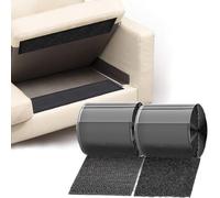 TEUVO Ruban adhésif antidérapant pour tapis sur sol en bois dur, 11 cm x 6 m, bande auto-agrippante de 11 cm de large pour maintenir le matelas en place, idéal pour les surfaces lisses