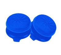 TEUVO Thumbsticks Protection Joystick pour PS4 et pour PS5, 2 Pièces Bleu Capuchon Joystick en Silicone pour Améliorer la Précision de Visée et de Contrôle