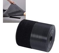 TEUVO Usage Intensif Scratch Autocollant, Permet de Maintenir les Coussins et les Tapis en Place, Industriel Bande Scratch Adhésive pour la Maison et le Bureau, 5cm X 4M