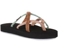 Teva Sandales femme Olowahu Artful Webbing – séchage rapide, végane – Marron/Noir EU 36-42