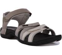 Sandales Vegan Teva Tiara À Séchage Rapide En Sangle Beige Gris UK 3 - 8