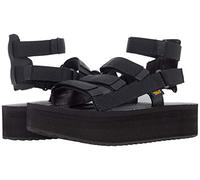 Sandales et nu-pieds Teva Flatform mevia W pour Femme 39 Noir