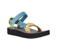 Teva Femme Midform Universal Sandale, Bleu métallisé, 37 EU