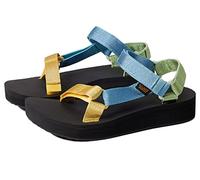 Teva Femme Midform Universal Sandale, Bleu métallisé, 37 EU