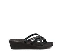Teva Femme Mush Mandalyn Wedge Ola 2 Flip-Flop Sandale, Noir, 43 EU