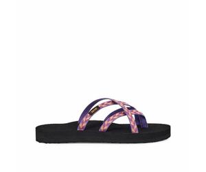 Teva Femme Olowahu Sandale, Retro Geometric Pink, 37 EU