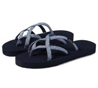 Teva Femme Olowahu Tongues, Kaléidoscope Bleu Ciel, 38 EU