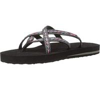 Teva Femme Olowahu W's Sandales de Sport et d'extérieur, Noir 739 Felicitas Black, 39 EU
