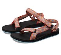 TEVA Original Universel Revive 80s Réactualisée Vegan Femmes Sandale Rouge UK 3