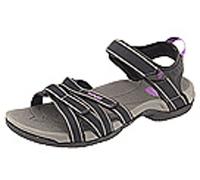 Teva Femme Tirra W's Sandales de Randonn e, Noir Black Grey, 38 EU
