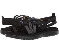 Teva Sandales Voya Strappy Femme bout ouvert Noir (Hera Black Hbk) 40 EU