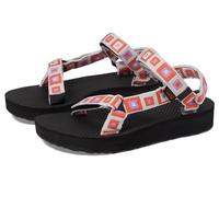 Teva Femme W Midform Universal Sandale de Sport, Retro Squares Explore, 38 EU