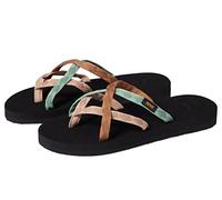 Teva Femme W Olowahu Sandale, Mixed B Maple Sugar Multi, 37 EU