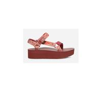 Sandales plate femme Teva Universal Sunscape Rouge 37