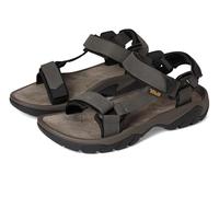 Teva Homme Terra FI 5 Universal Leather Sandale de Sport, Gris, 43 EU