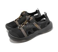 Teva M Outflow CT Black Brown Men Outdoors Water Sandals 1134357-BLK