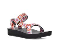 Teva Femme W Midform Universal Sandale de Sport, Retro Squares Explore, 38 EU