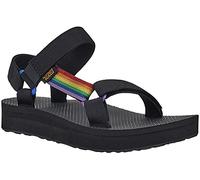 Teva Mid Universal Pride, noir (Noir/arc-en-ciel), 45.5 EU