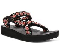 Teva Midform Univ Ouvert À L'Avant Sandal Pour Femmes En Noir Rose EU 36-42
