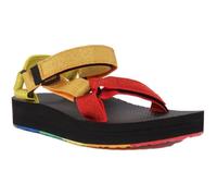 Teva Midform Universal Pride Sandale à lanière crochet et boucle végane pour femme en multicolore (Multicouleur, 39) 39