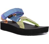 TEVA Midform Universel Ouvert Lanière Vegan Femmes Sandale Beige Marron UK 3 - 8