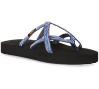 Teva Olowahu Artful Quick Dry Vegan Sandales Pour Femmes En Bleu Noir UK 3 - 8