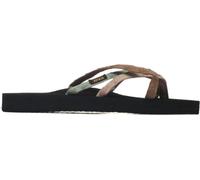 Teva Olowahu Femmes Lanières Végétaliennes Tong Sandale Marron Noir - 5 Royaume-Uni - 38 UE - 7 US / Marron Noir