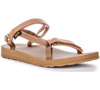 Teva Original Strappy Uni Slim Sandale Femme En Mocha UK 3 - 8