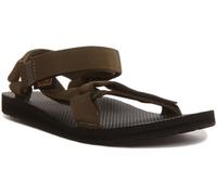 TEVA Original Universel Hommes Sandale Lanière en Gris Jaune UK 6 - 12