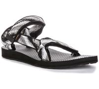Teva Original Universel Sandale À Dos Prism Pour Femmes En Bleu Rose UK 3 - 8