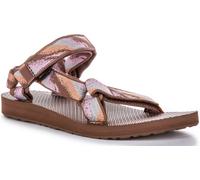 Teva Sandale À Lanière Universelle Vegan Femme Marron Multicolore UK 4-7