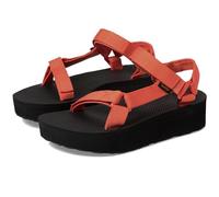 Teva Sandale plate pour femme, Rouge lys, 36 EU