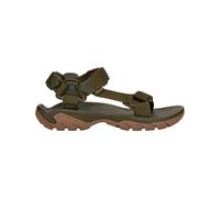 Teva - Sandales de randonnée - Terra Fi 5 Universal Dark Olive/ Honey Brown pour Homme en Nylon - Taille 43 - Kaki Kaki 43