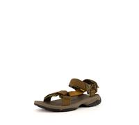TEVA Sandales de randonnée 'Terra Fi Lite' marron / jaune / noir, Taille 42