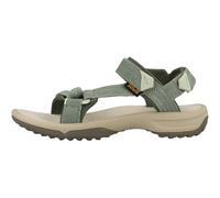 Teva Sandales de trekking Terra Fi Lite en daim pour femme, Vert clair., 42 EU