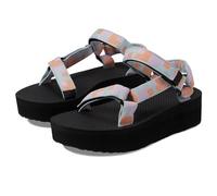 Teva Sandales plates universelles W pour femme, Formes rétro bleu nacré, 39 EU