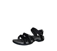 Teva Sandale d'extérieur femme Tirra Leather en cuir noir 37 EU (4 UK)