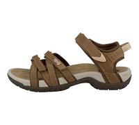 Teva Sandales W Tirra LeatherSport pour femme, Marron miel., 41 EU