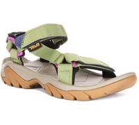 Teva Terra Fi 5 Univ Spider Caoutchouc Rapide Sec Femmes Sandale en Vert UK 3 -