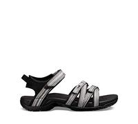 Teva Tira, Sandales Bout ouvert femme, Noir (Black/White Multi Bwml), 36 EU