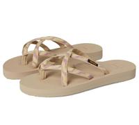 Teva Olowahu Tongs pour femme, Neon Wave Peach Ice, 37.5 EU