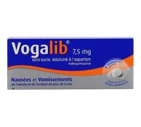 Teva Vogalib Lyophilisat Oral 7,5mg Nausées Et Vomissements Adultes Et Enfants Dès 6 Ans 8 Comprimés