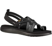 Teva Sandales Voya Strappy Femme à bout ouvert Noir (Hera Black Hbk) 39 EU