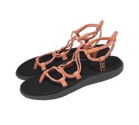 Teva W Voya Infinity Orange Black Women Casual Lifestyle Sandal 1019622-TWNY