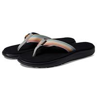 Teva Women's Voya Infinity Flat Sandal, Antiguous Grey Multi, 41 EU