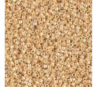 TEWAX Petites perles de rocaille en verre de 1,6 mm, 10 g, perles japonaises Miyuki Delica brillantes de couleur arc-en-ciel pour la fabrication de bijoux, colliers, bracelets, accessoires de