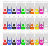 TEWENE Lot de 100 clés USB 8 Go - Clé USB 2.0 haute vitesse - Multicolore - Rotate