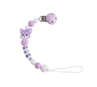 Tewindsor-Collier De Dentition En Silicone De Qualité Alimentaire Pour Bébé,Jouet À Mâcher Pour Infirmière,Clip De Sucette Avec Nom,Cadeau De Bricolage Pour Chat - Type A