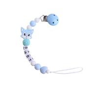 Tewindsor-Collier De Dentition En Silicone De Qualité Alimentaire Pour Bébé,Jouet À Mâcher Pour Infirmière,Clip De Sucette Avec Nom,Cadeau De Bricolage Pour Chat - Type D