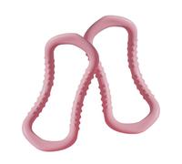 Tewzafiya Anneau de yoga, anneau de yoga pour jambe - Lot de 2 anneaux d'exercice pour jambes et pince à anneau de yoga - Anneau d'exercice pour les jambes - Pince à anneau de yoga multifonction